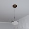 Ekena Millwork Cole PVC Ceiling Medallion (Canopies up to 4 1/4"), 10"OD x 3 1/2"ID x 3/4"P, Metallic Antique Brass CMP10COCAB - alternate 9